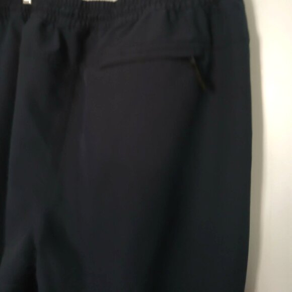 Gap Fit StretchTech High Rise Joggers Men XL Black Zip Pocket Elastic Drawstring - Picture 6 of 8